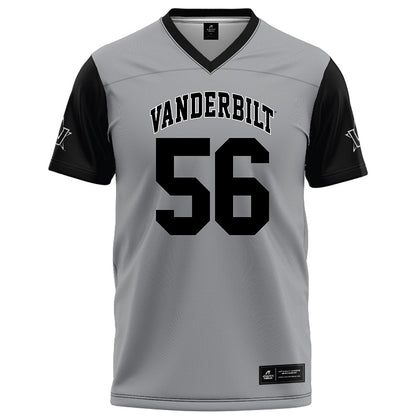 Vanderbilt - NCAA Football : Gunner Givens - Grey Football Jersey-0