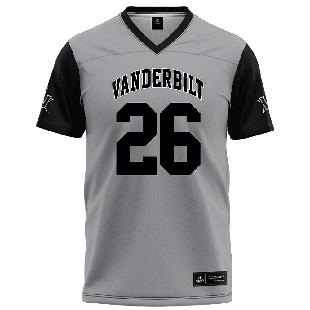 Vanderbilt - NCAA Football : Cayden Daniels - Grey Football Jersey-0