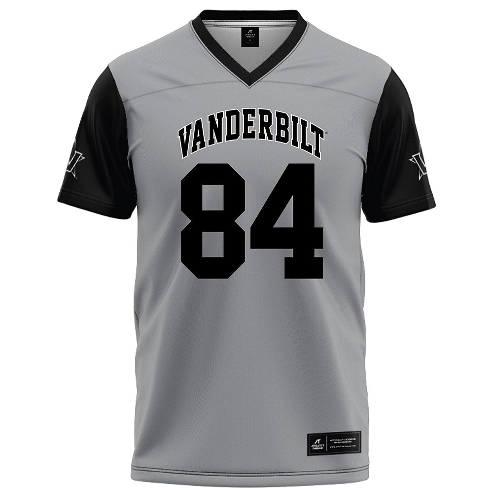 Vanderbilt - NCAA Football : Kam Johnson - Grey Football Jersey