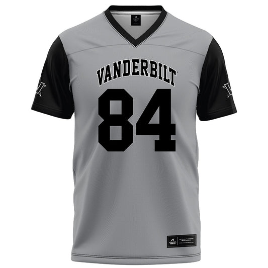 Vanderbilt - NCAA Football : Kam Johnson - Grey Football Jersey