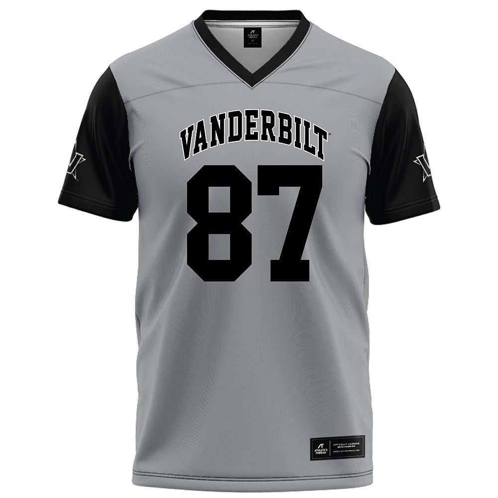 Vanderbilt - NCAA Football : Ty Burd - Grey Football Jersey-0