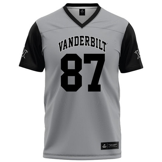 Vanderbilt - NCAA Football : Ty Burd - Grey Football Jersey-0