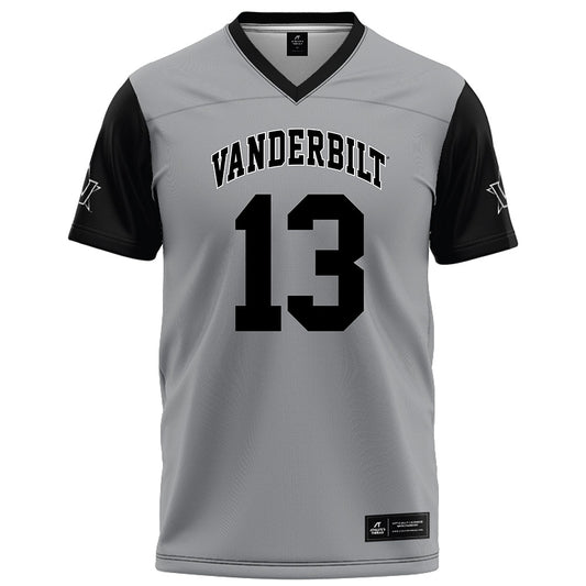 Vanderbilt - NCAA Football : Chase Gillespie - Grey Football Jersey