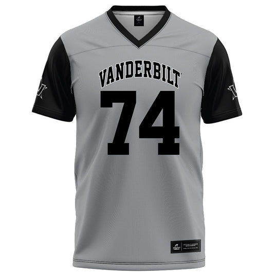 Vanderbilt - NCAA Football : Cameron Bosen - Grey Football Jersey