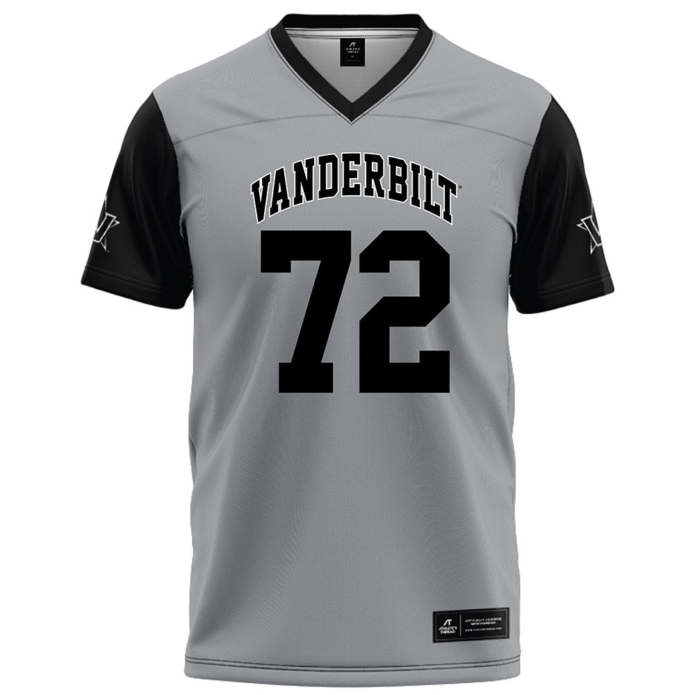 Vanderbilt - NCAA Football : Joshua Raymond - Grey Football Jersey-0