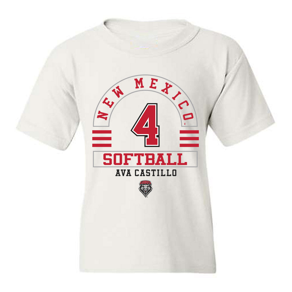 New Mexico - NCAA Softball : Ava Castillo - Classic Fashion Shersey Youth T-Shirt-0