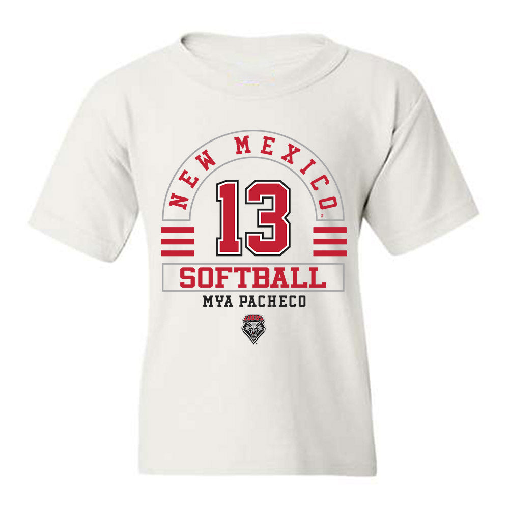  - NCAA Softball : Mya Pacheco - Classic Fashion Shersey Youth T-Shirt-0