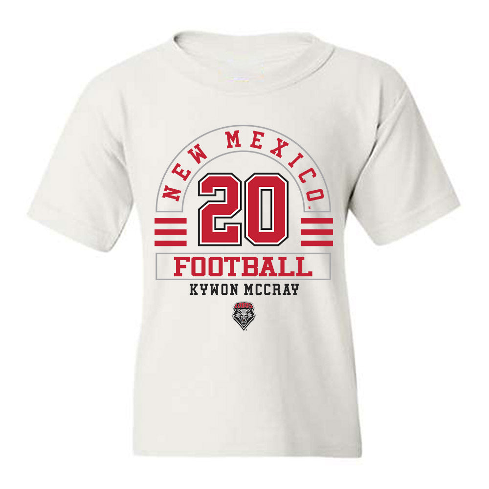 New Mexico - NCAA Football : Kywon McCray - Classic Fashion Shersey Youth T-Shirt-0
