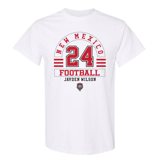 New Mexico - NCAA Football : Jayden Wilson - Classic Fashion Shersey T-Shirt-0