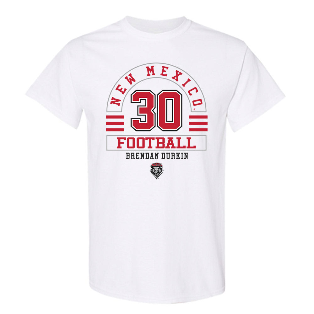 New Mexico - NCAA Football : Brendan Durkin - Classic Fashion Shersey T-Shirt-0