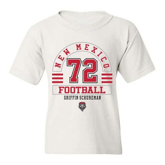 New Mexico - NCAA Football : Griffin Schureman - Classic Fashion Shersey Youth T-Shirt-0