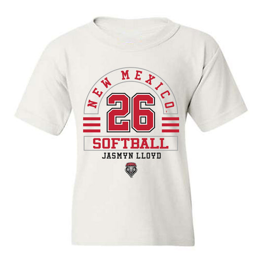 New Mexico - NCAA Softball : Jasmyn Lloyd - Classic Fashion Shersey Youth T-Shirt-0