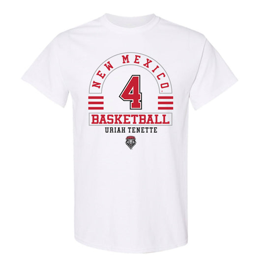 New Mexico - NCAA Men's Basketball : Uriah Tenette - Classic Fashion Shersey T-Shirt-0
