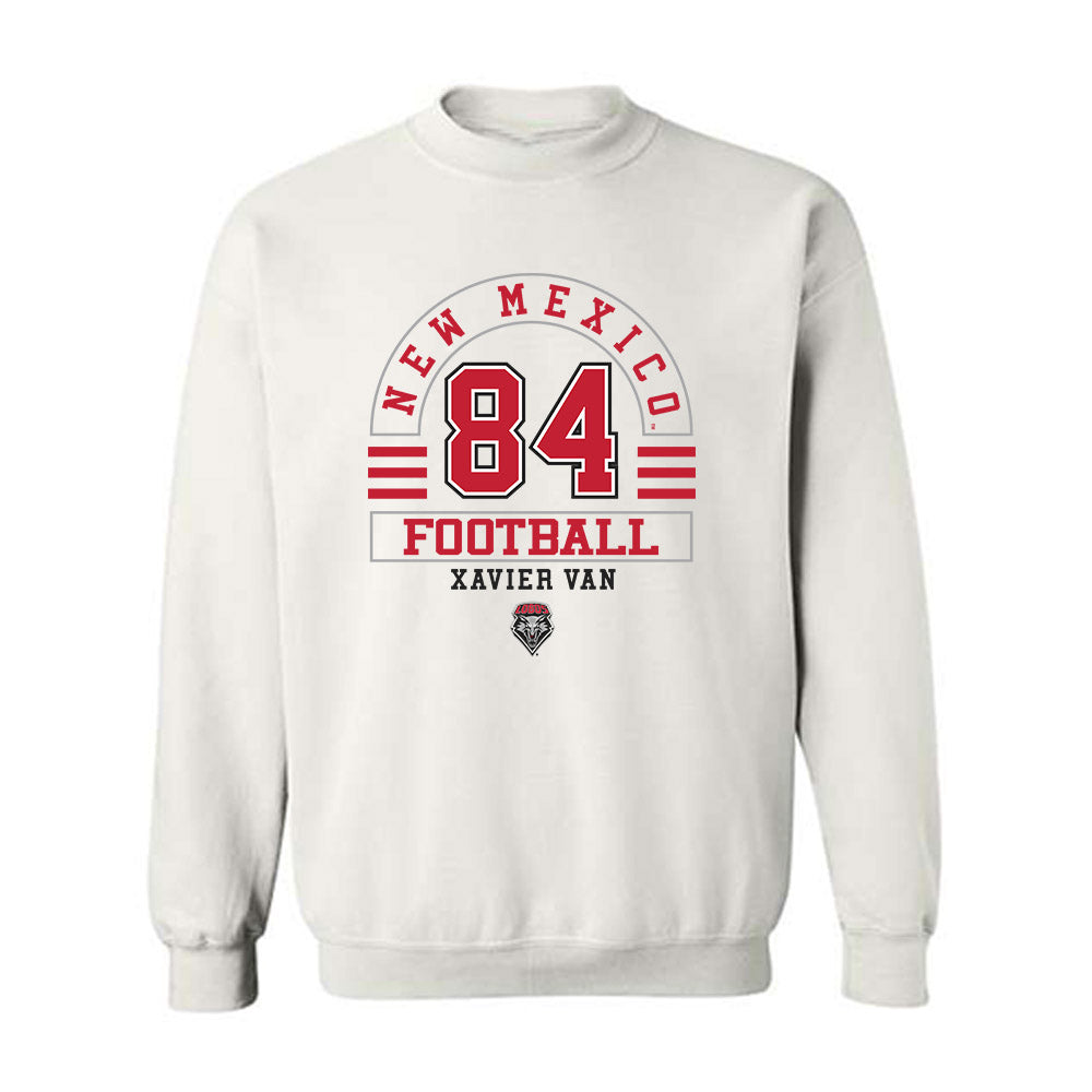 New Mexico - NCAA Football : Xavier Van - Classic Fashion Shersey Crewneck Sweatshirt-0