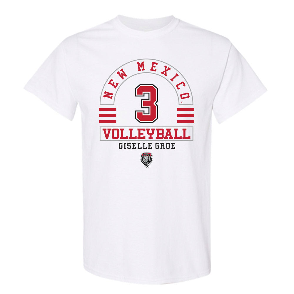 New Mexico - NCAA Women's Volleyball : Giselle Groe - Classic Fashion Shersey T-Shirt-0