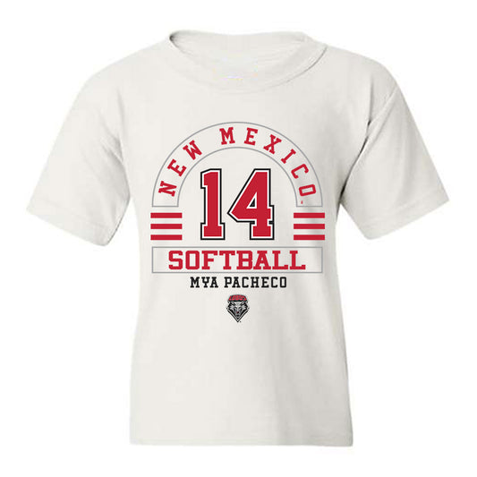 New Mexico - NCAA Softball : Mya Pacheco - Classic Fashion Shersey Youth T-Shirt-0
