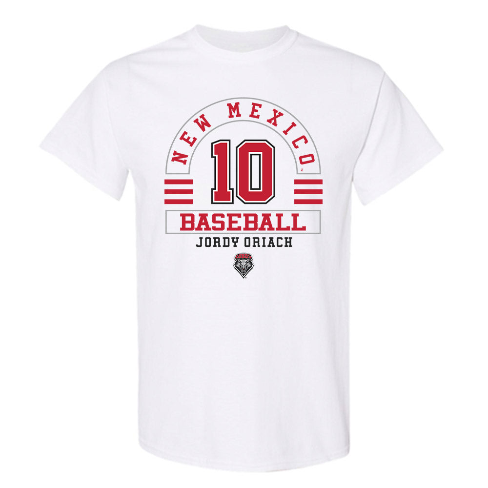 New Mexico - NCAA Baseball : Jordy Oriach - Classic Fashion Shersey T-Shirt-0