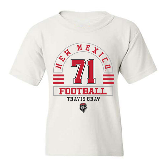 New Mexico - NCAA Football : Travis Gray - Classic Fashion Shersey Youth T-Shirt-0