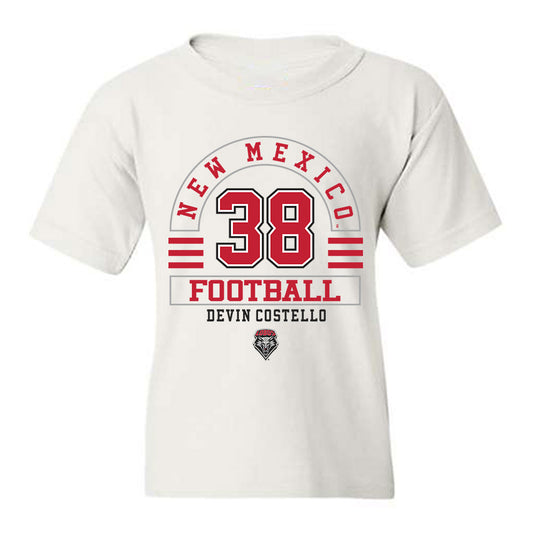 New Mexico - NCAA Football : Devin Costello - Classic Fashion Shersey Youth T-Shirt-0