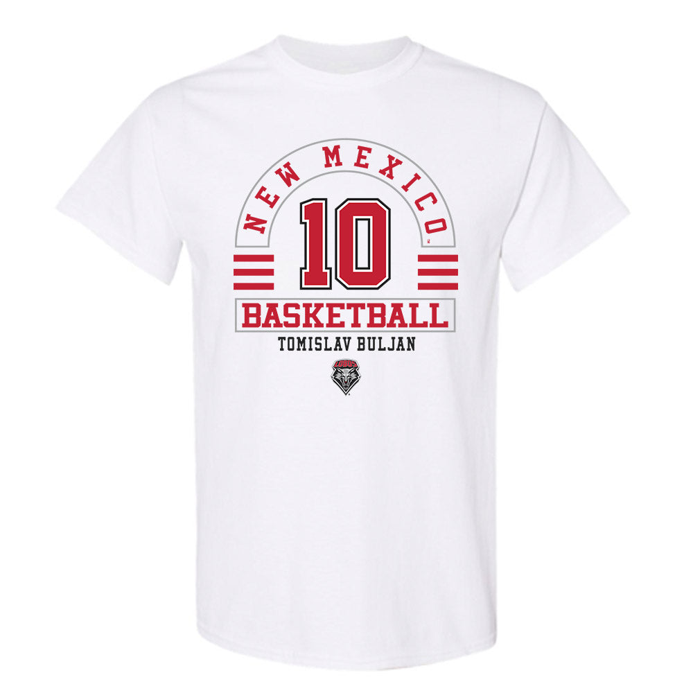New Mexico - NCAA Men's Basketball : Tomislav Buljan - Classic Fashion Shersey T-Shirt-0