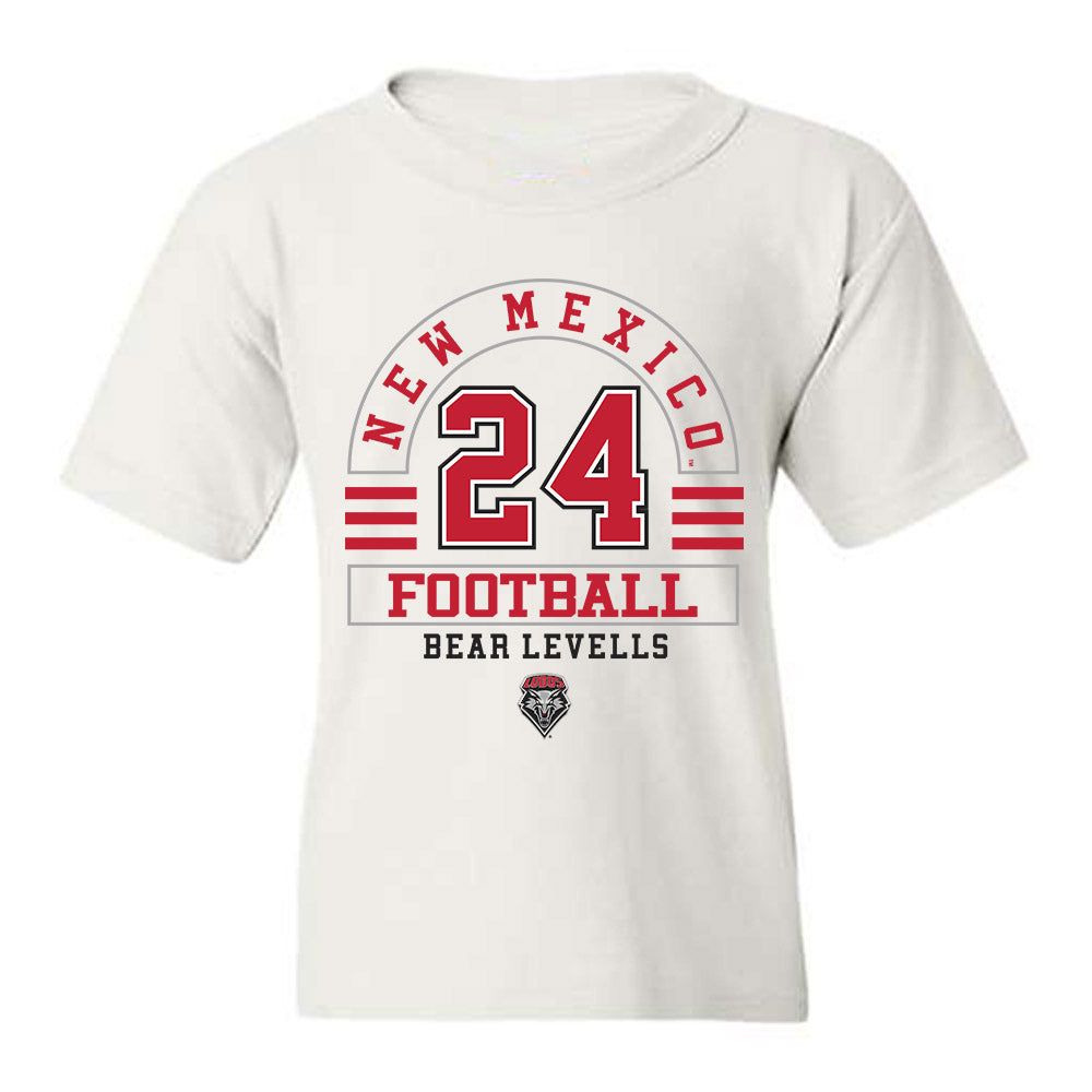 New Mexico - NCAA Football : Bear Levells - Classic Fashion Shersey Youth T-Shirt-0