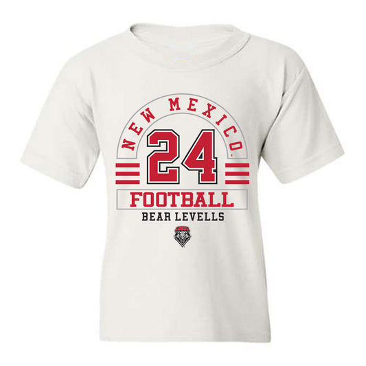 New Mexico - NCAA Football : Bear Levells - Classic Fashion Shersey Youth T-Shirt-0