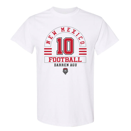 New Mexico - NCAA Football : Darren Agu - Classic Fashion Shersey T-Shirt-0
