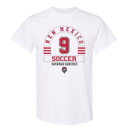 New Mexico - NCAA Women's Soccer : Savanah Sanchez - Classic Fashion Shersey T-Shirt-0