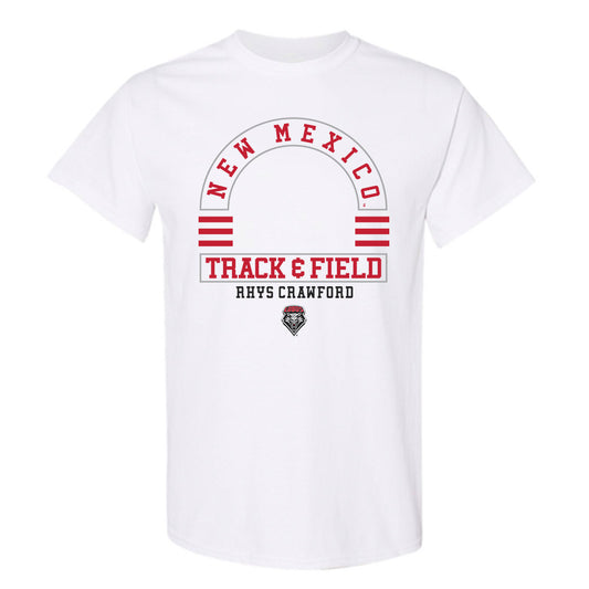 New Mexico - NCAA Men's Track & Field : Rhys Crawford - Classic Fashion Shersey T-Shirt-0