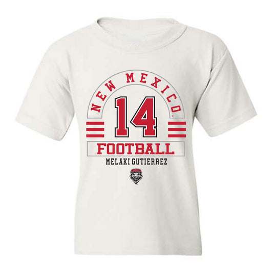 New Mexico - NCAA Football : Melaki Gutierrez - Classic Fashion Shersey Youth T-Shirt-0