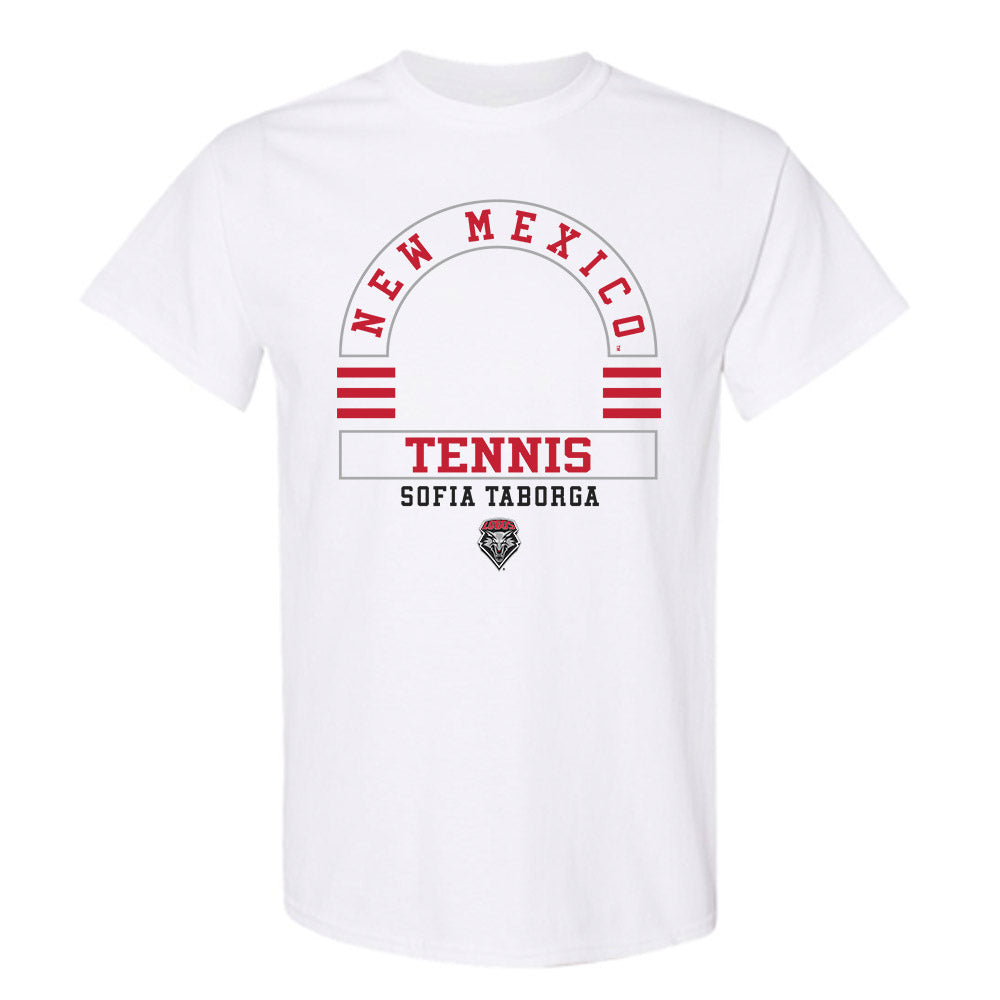 New Mexico - NCAA Women's Tennis : Sofia Taborga - Classic Fashion Shersey T-Shirt-0