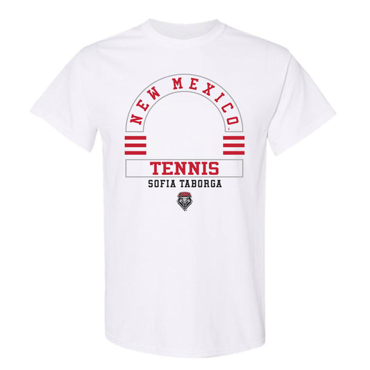 New Mexico - NCAA Women's Tennis : Sofia Taborga - Classic Fashion Shersey T-Shirt-0