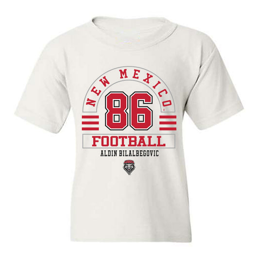 New Mexico - NCAA Football : Aldin Bilalbegovic - Classic Fashion Shersey Youth T-Shirt-0