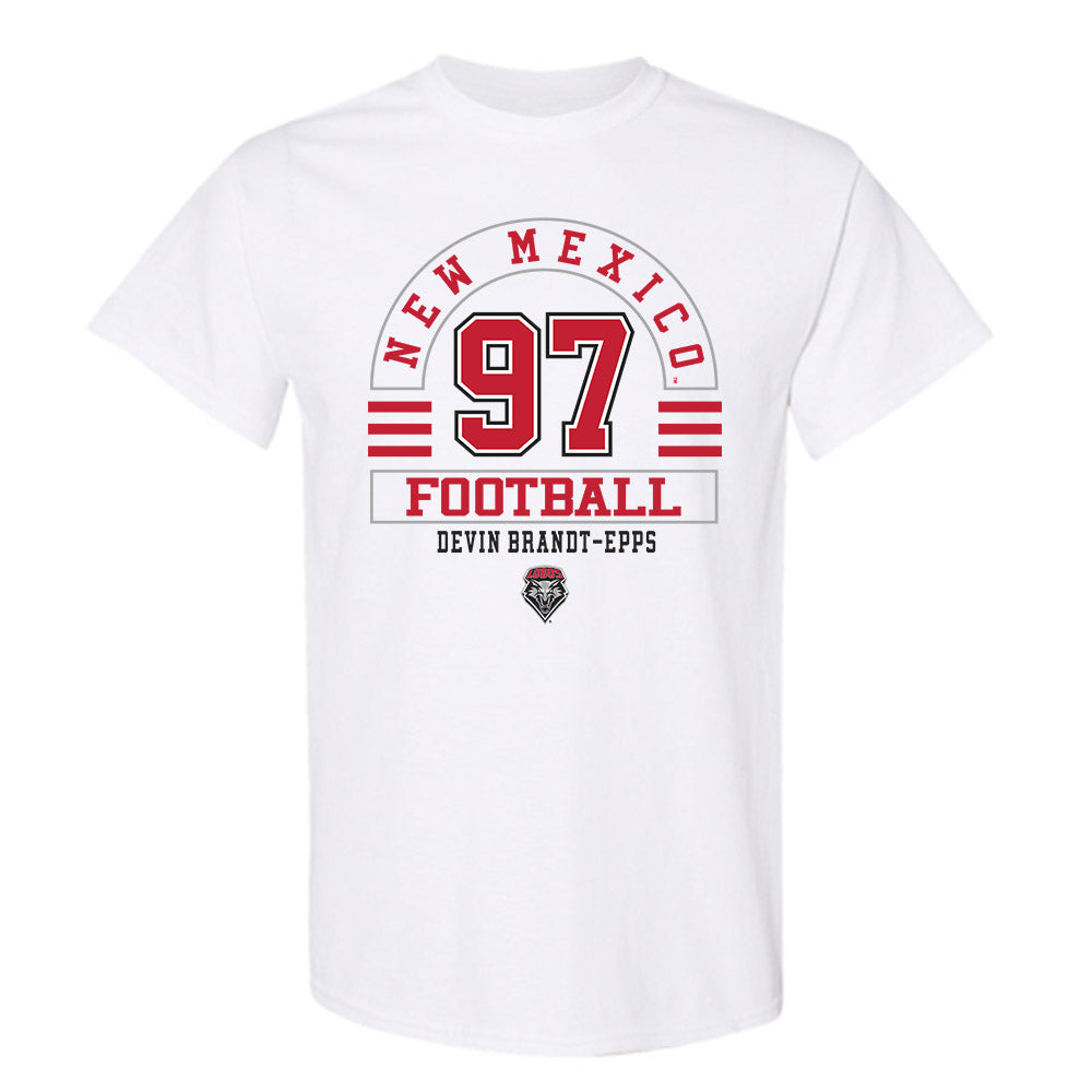 New Mexico - NCAA Football : Devin Brandt-Epps - Classic Fashion Shersey T-Shirt