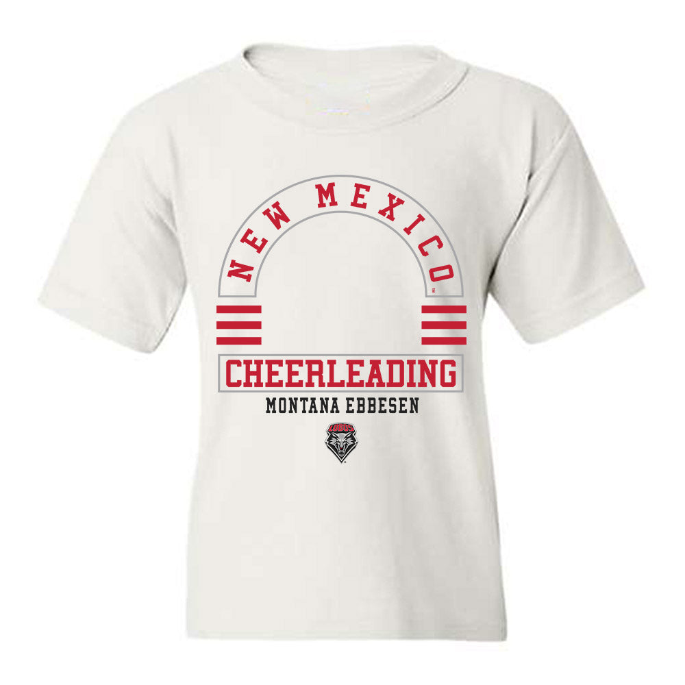 New Mexico - NCAA Cheerleading : Montana Ebbesen - Classic Fashion Shersey Youth T-Shirt-0