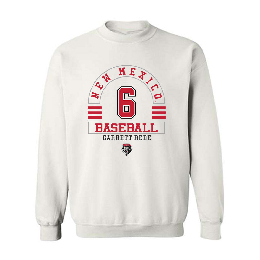 New Mexico - NCAA Baseball : Garrett Rede - Classic Fashion Shersey Crewneck Sweatshirt-0