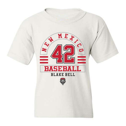 New Mexico - NCAA Baseball : Blake Bell - Classic Fashion Shersey Youth T-Shirt-0