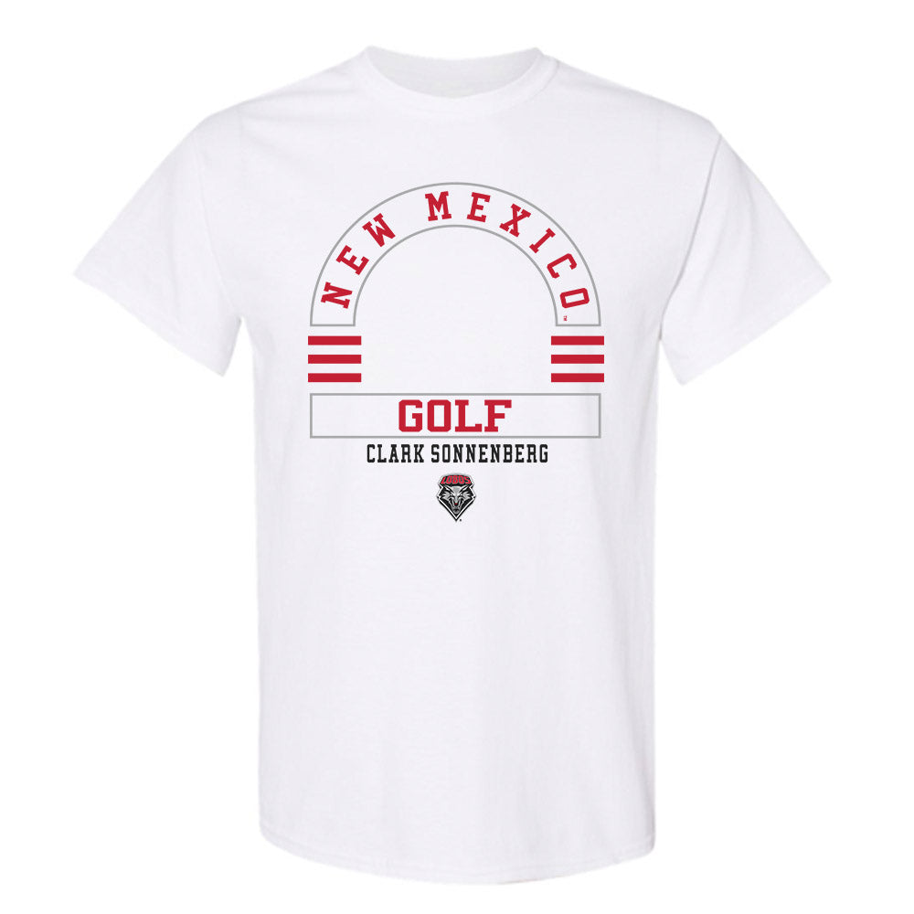 New Mexico - NCAA Men's Golf : Clark Sonnenberg - Classic Fashion Shersey T-Shirt-0