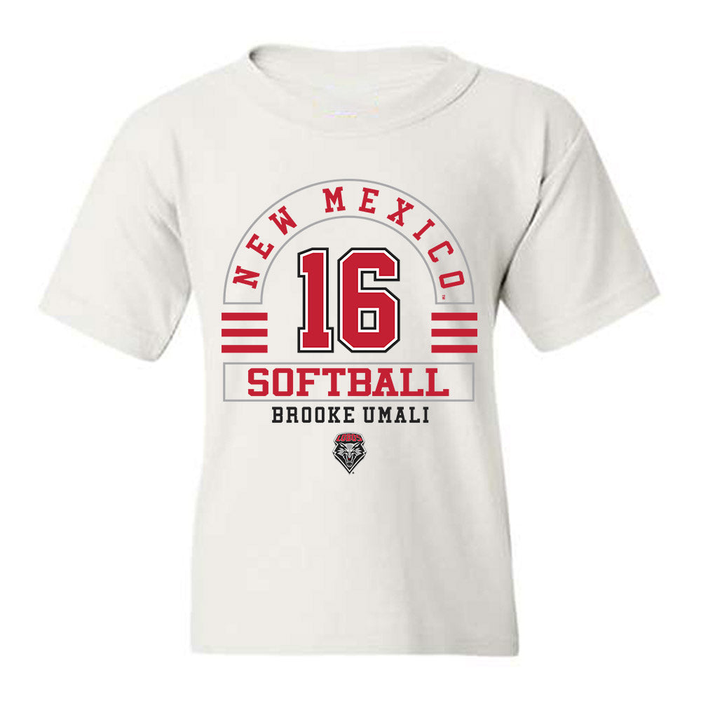 New Mexico - NCAA Softball : Brooke Umali - Classic Fashion Shersey Youth T-Shirt-0