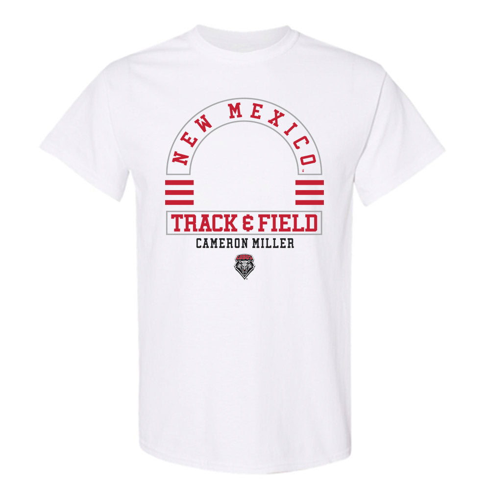 New Mexico - NCAA Men's Track & Field : Cameron Miller - Classic Fashion Shersey T-Shirt-0