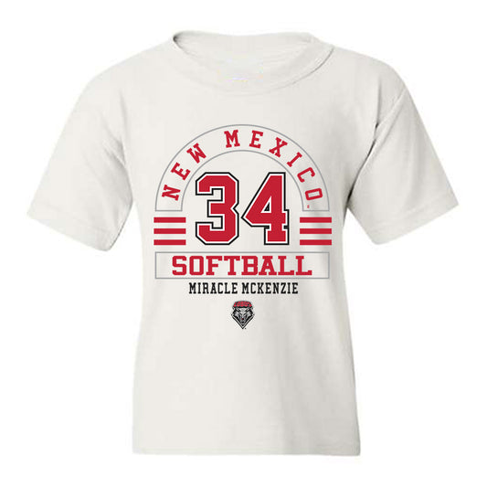 New Mexico - NCAA Softball : Miracle McKenzie - Classic Fashion Shersey Youth T-Shirt-0