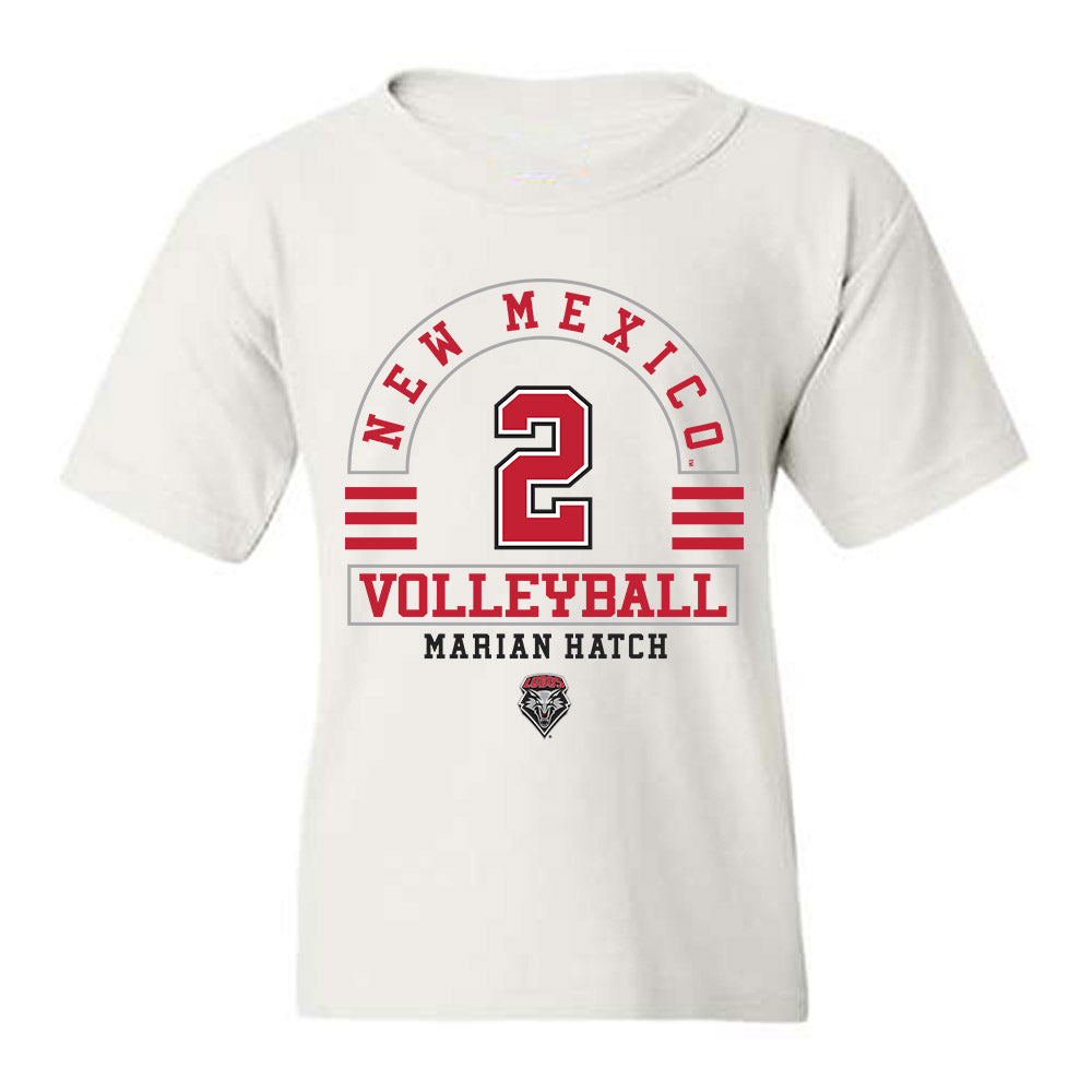 New Mexico - NCAA Women's Volleyball : Marian Hatch - Classic Fashion Shersey Youth T-Shirt-0