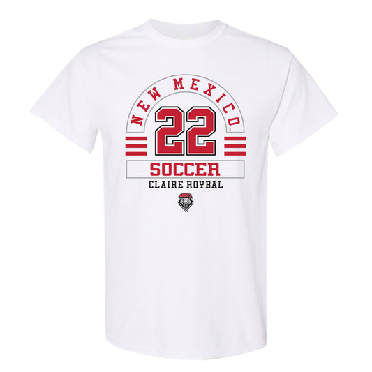 New Mexico - NCAA Women's Soccer : Claire Roybal - Classic Fashion Shersey T-Shirt-0