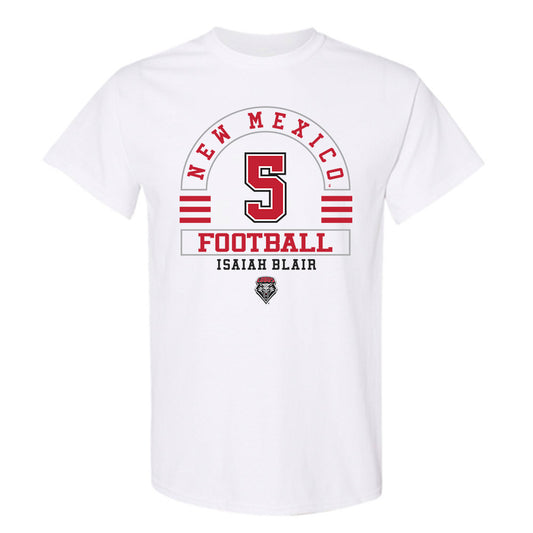 New Mexico - NCAA Football : Isaiah Blair - Classic Fashion Shersey T-Shirt-0
