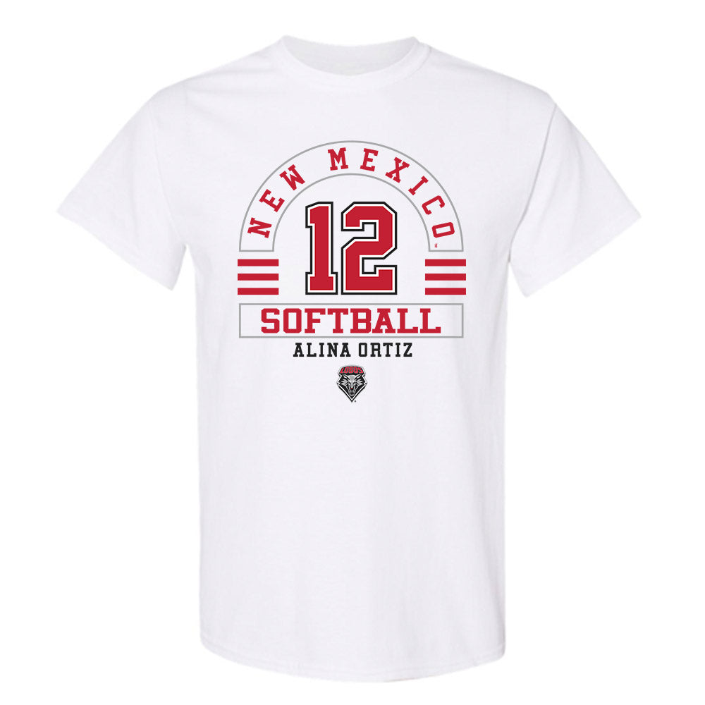 New Mexico - NCAA Softball : Alina Ortiz - Classic Fashion Shersey T-Shirt-0