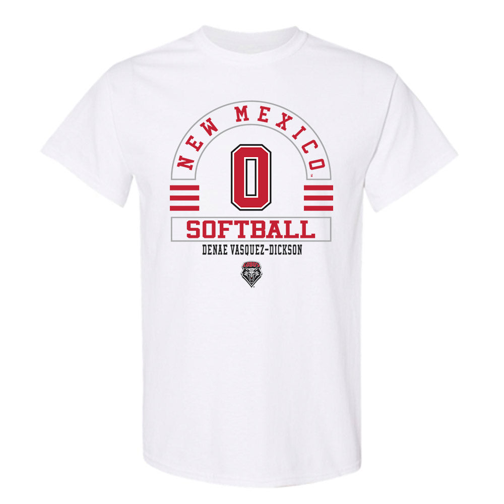 New Mexico - NCAA Softball : DeNae Vasquez-Dickson - Classic Fashion Shersey T-Shirt-0