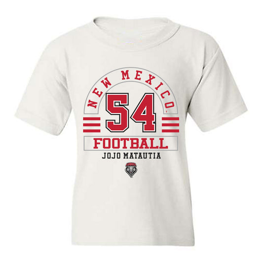 New Mexico - NCAA Football : Jojo Matautia - Classic Fashion Shersey Youth T-Shirt-0