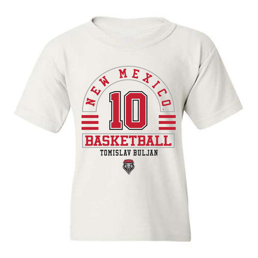 New Mexico - NCAA Men's Basketball : Tomislav Buljan - Classic Fashion Shersey Youth T-Shirt-0