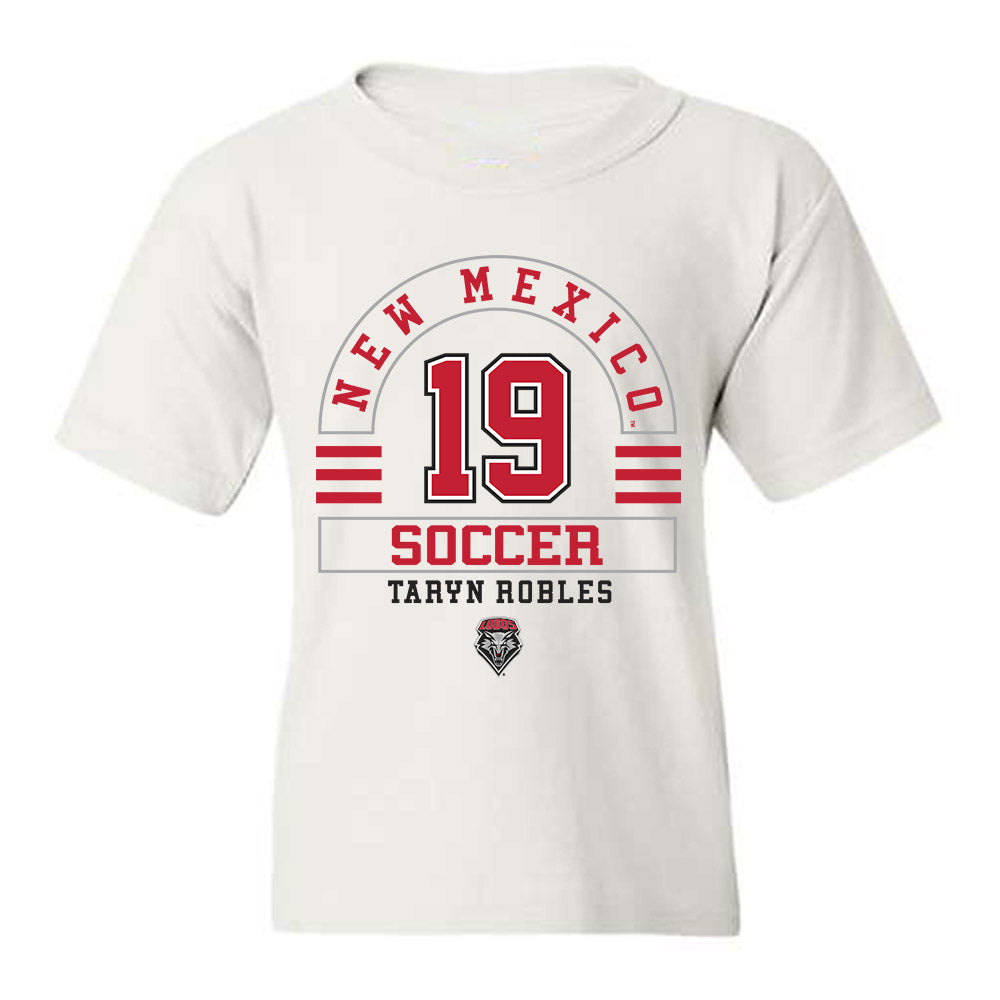 New Mexico - NCAA Women's Soccer : Taryn Robles - Classic Fashion Shersey Youth T-Shirt-0