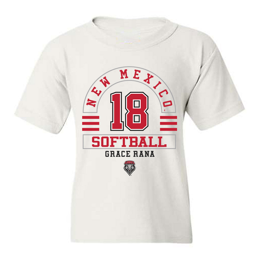 New Mexico - NCAA Softball : Grace Rana - Classic Fashion Shersey Youth T-Shirt-0